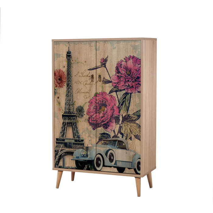 Hanah Home Multibox - 733 Armario Multiusos Roble Sonoma